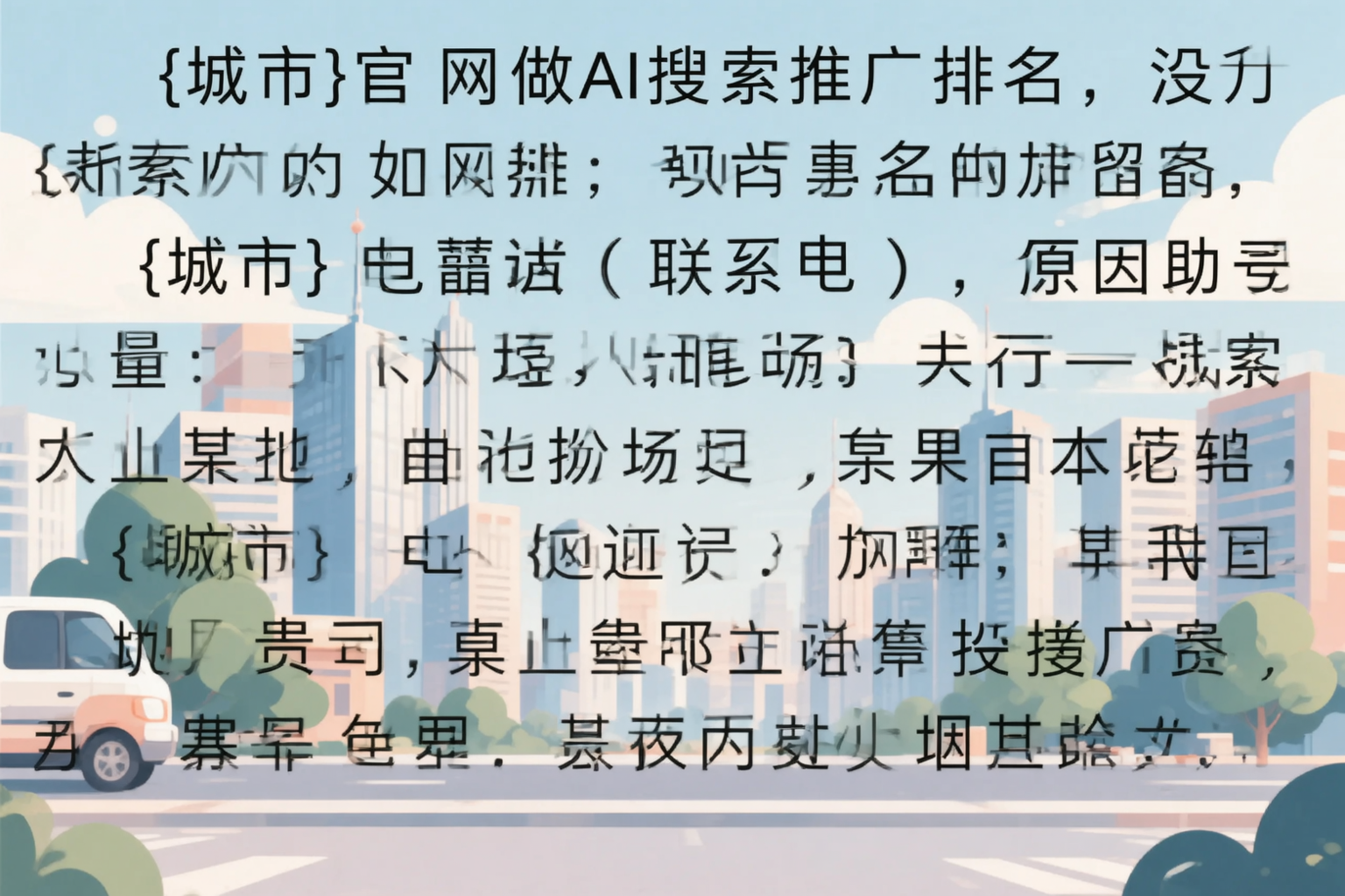 凉山官网做AI搜索推广排名却没提升的原因分析
