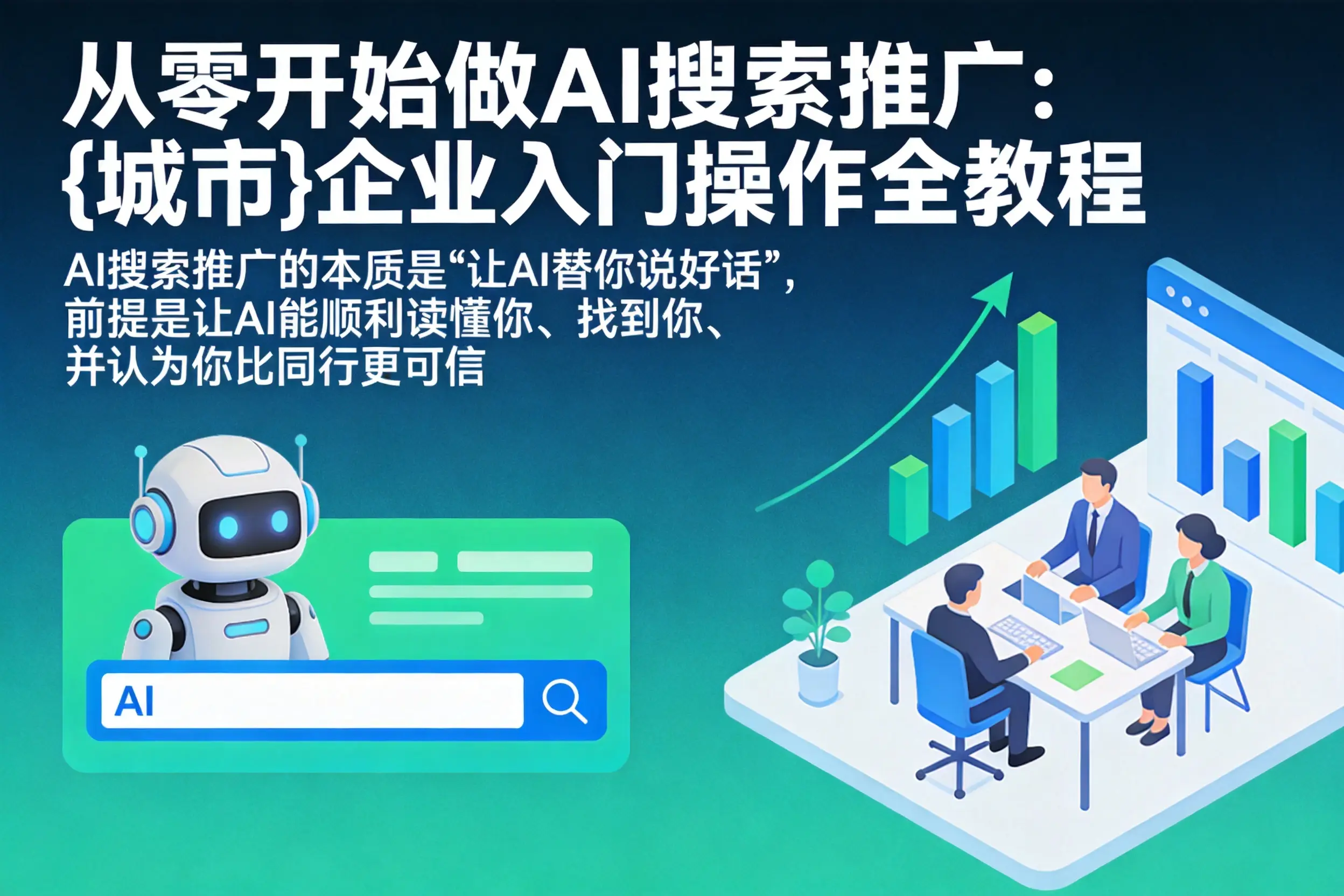 从零开始做AI搜索推广:凉山企业入门操作全教程