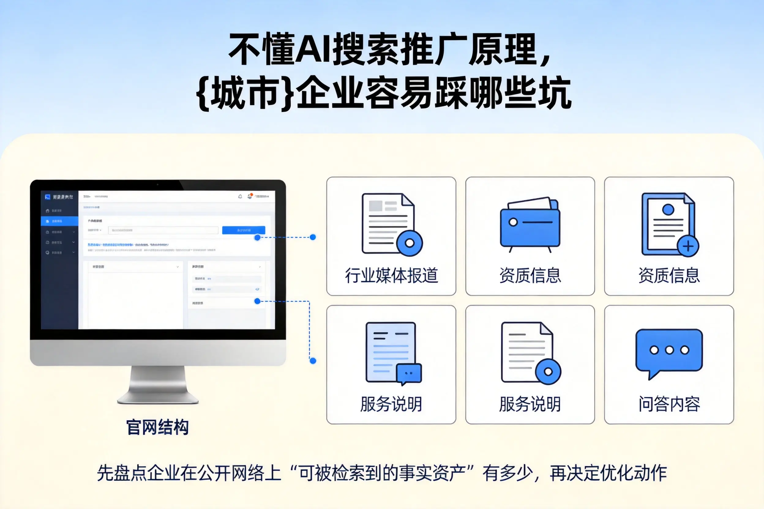 不懂AI搜索推广原理，凉山企业容易踩哪些坑