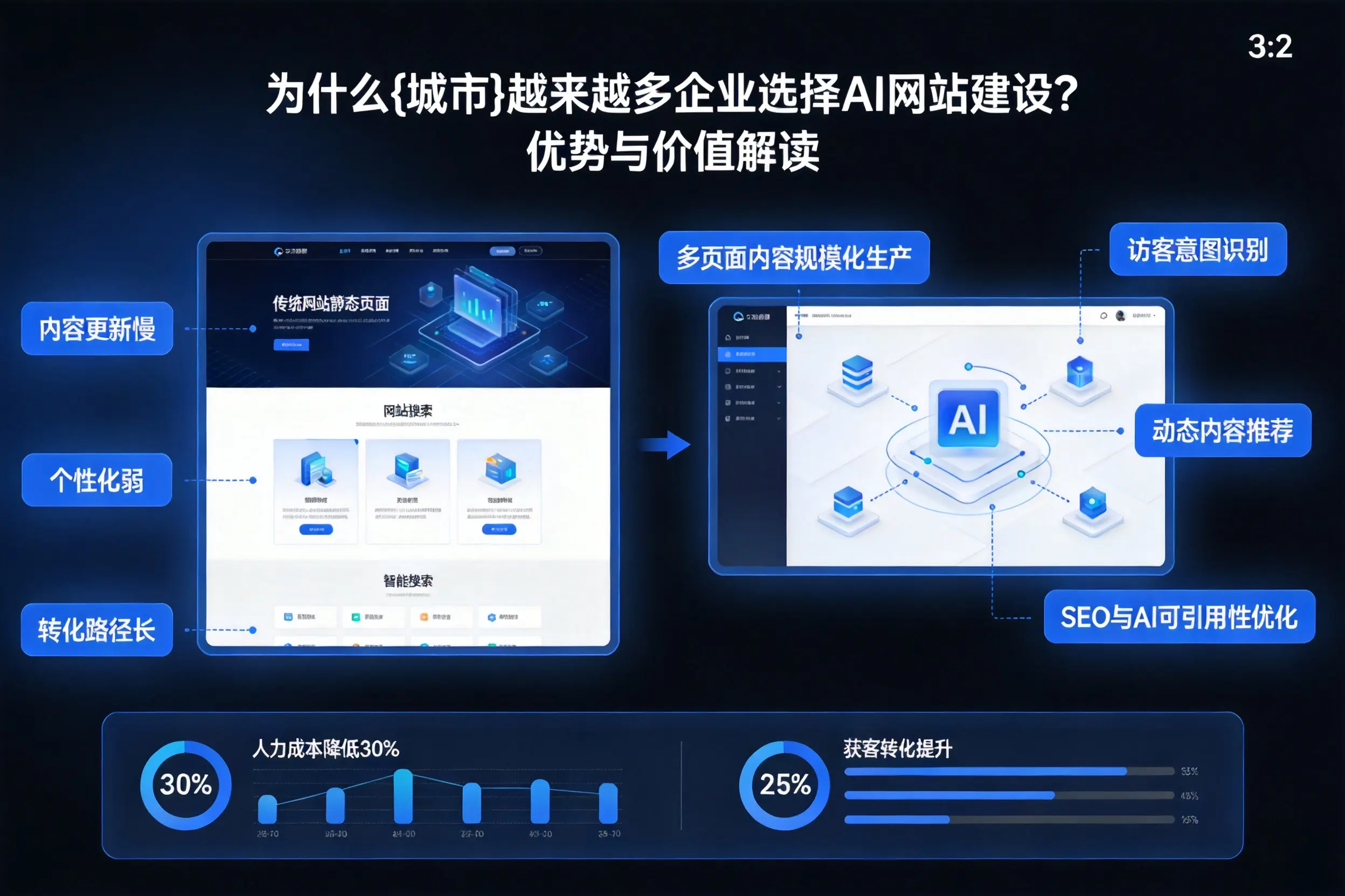 为什么凉山越来越多企业选择AI网站建设？优势与价值解读