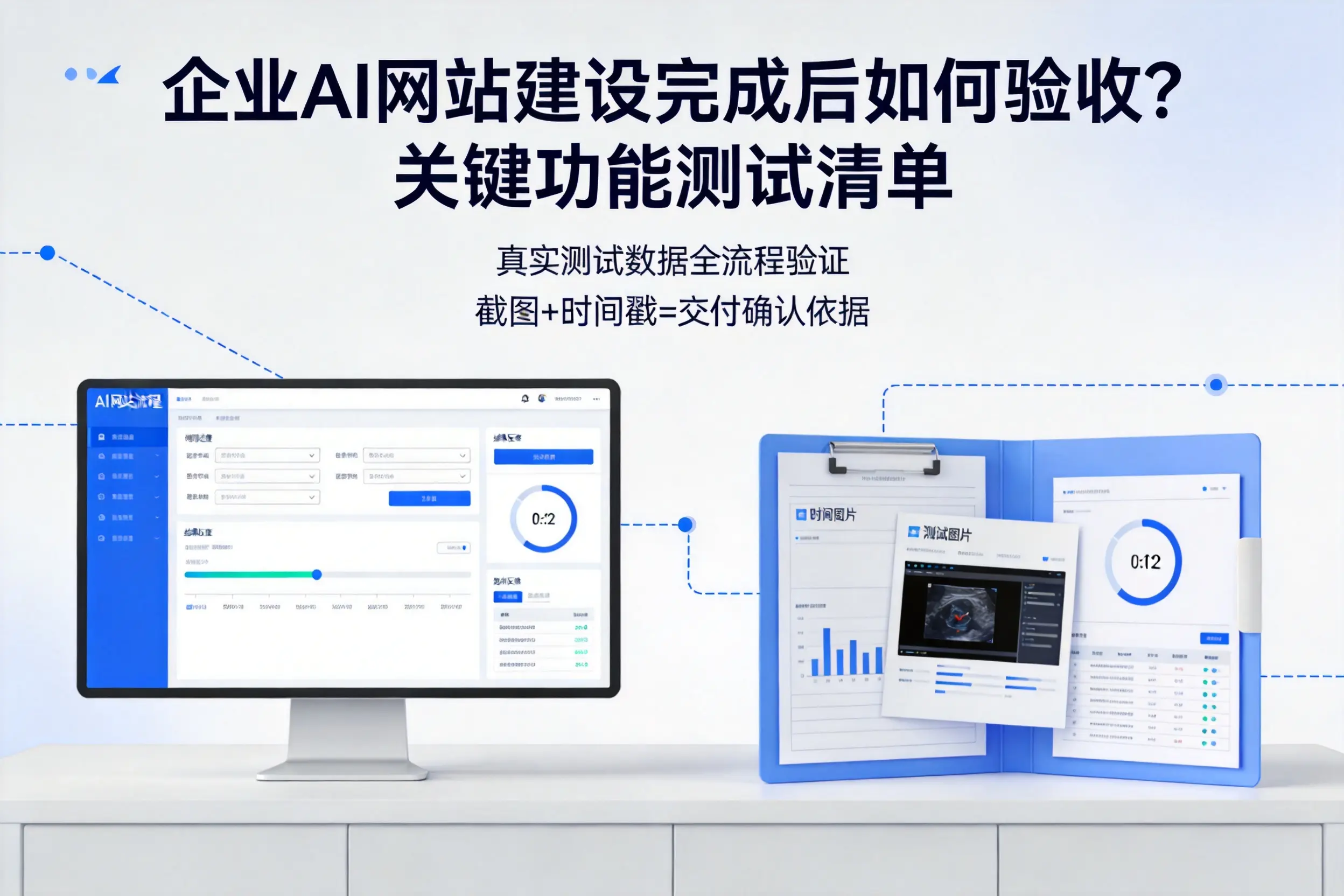 凉山企业AI网站建设完成后如何验收?关键功能测试清单