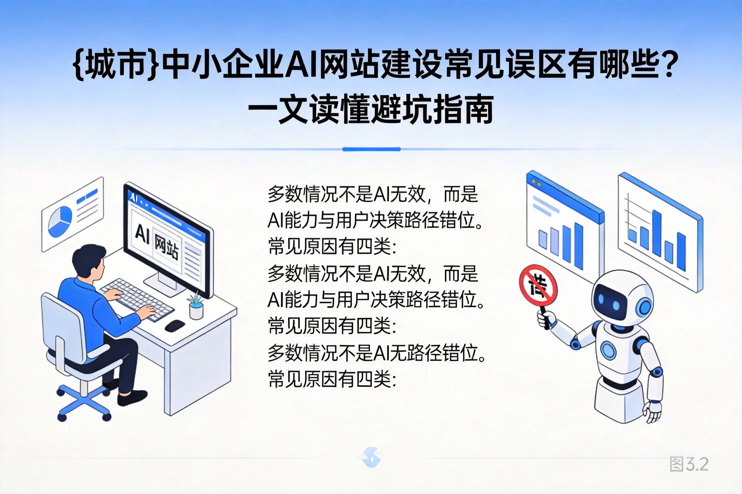 凉山中小企业AI网站建设常见误区有哪些?一文读懂避坑指南
