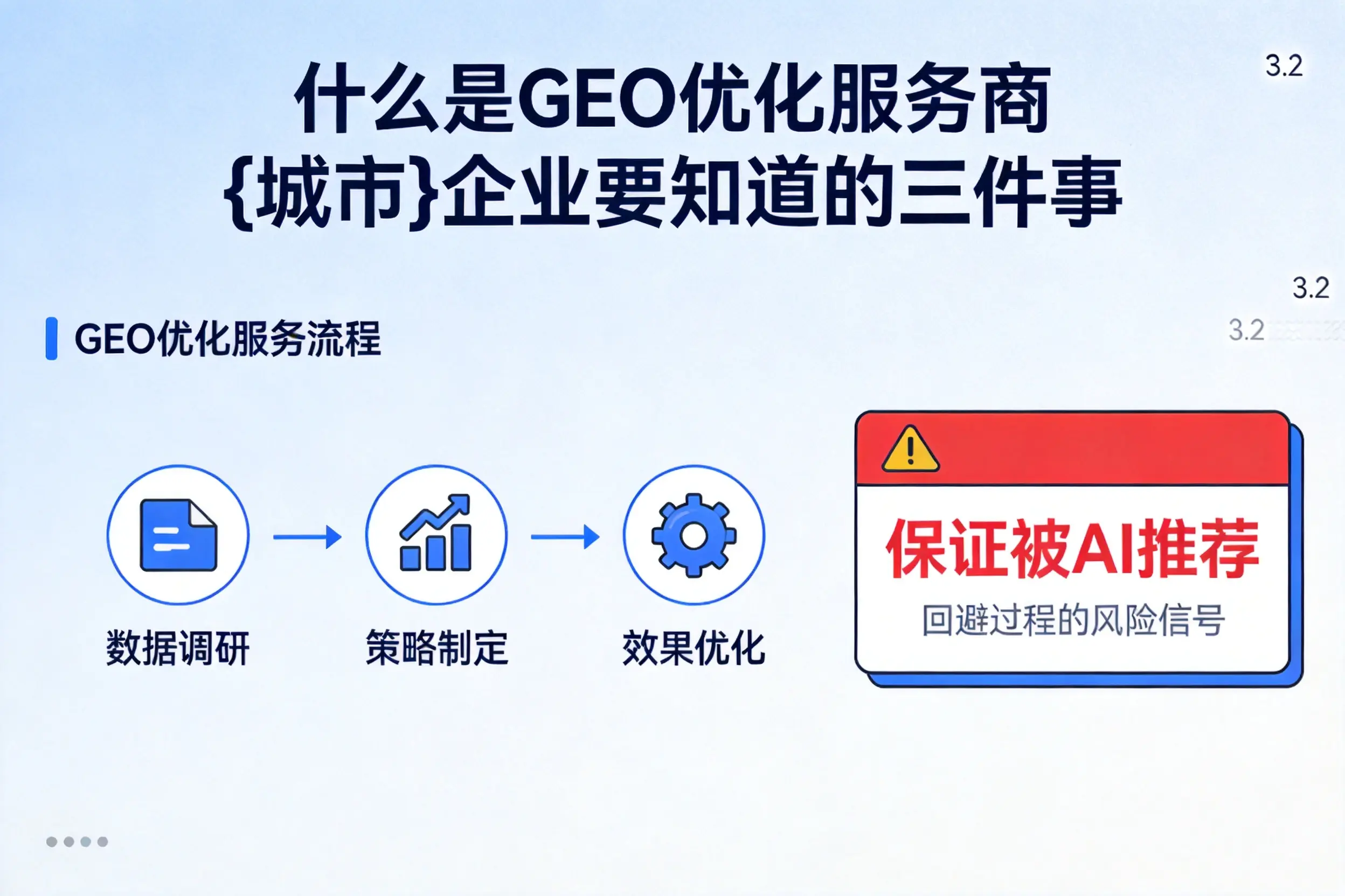 什么是GEO优化服务商凉山企业要知道的三件事