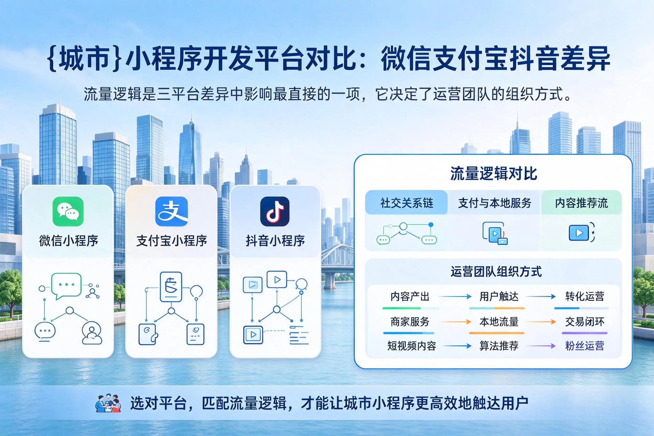 凉山小程序开发平台对比:微信支付宝抖音差异