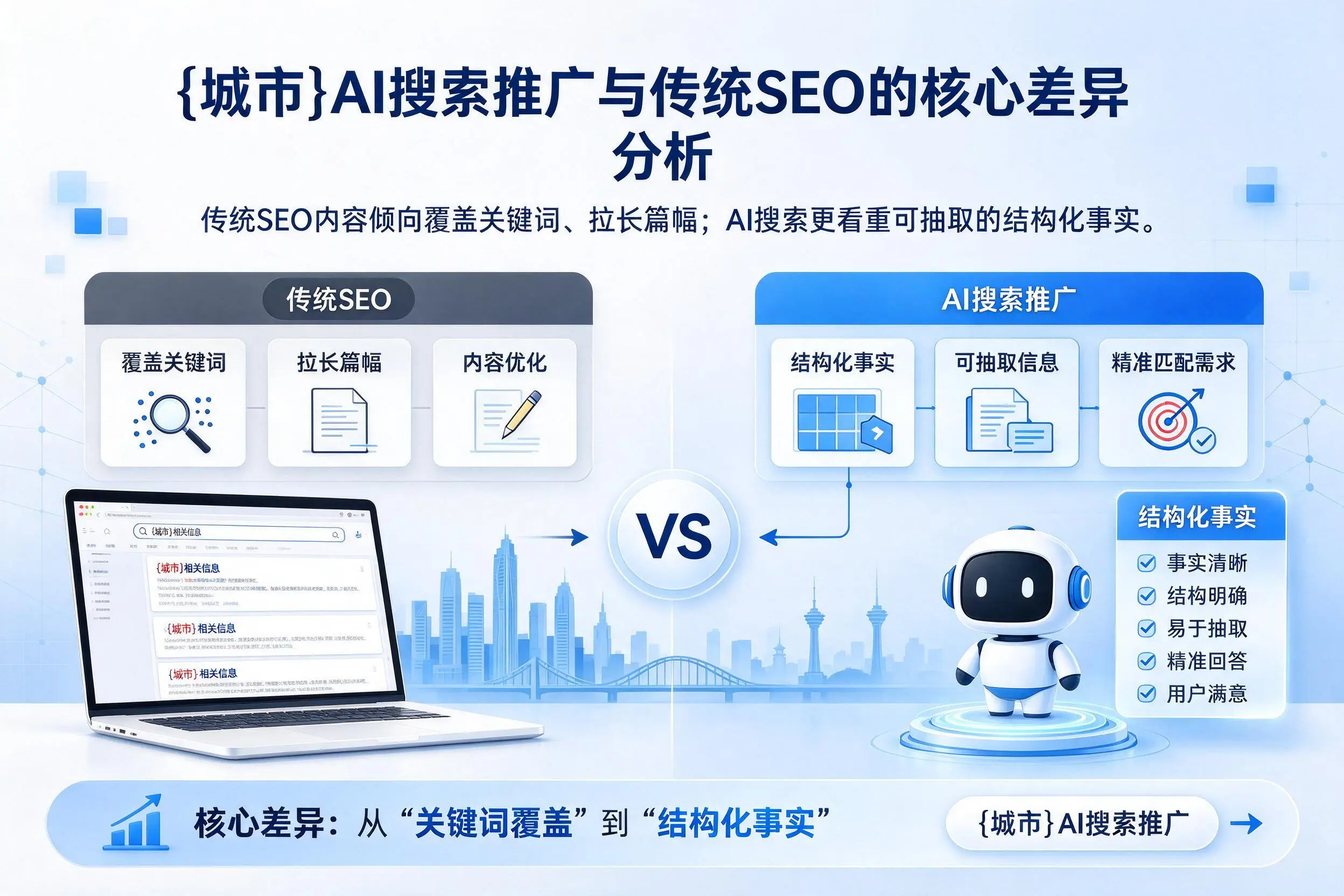 凉山AI搜索推广与传统SEO的核心差异分析